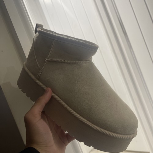 Ugg cream mini platform - mini, boots