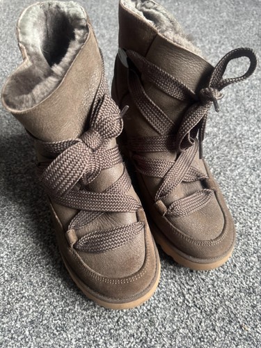 Ugg brown wedge - ugg, boots