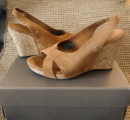 Ugg sandals chestnut suede - ugg,