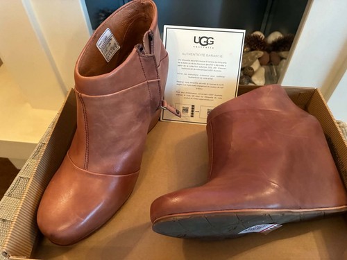 Ugg carmine wedge ankle - carmine, boots