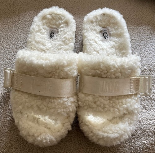 Ugg platform slides fluffita - platform,