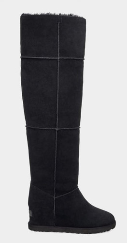 Bnwob ugg aus black lamb - lamb, suede