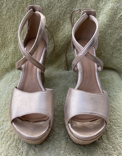 Ugg gold metallic - ankle, tie