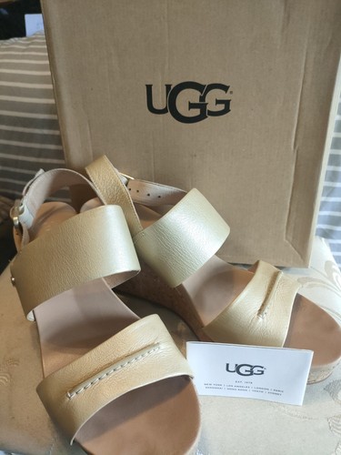 Ugg elena metallic gold - ugg,