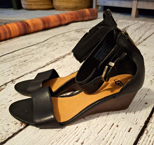 Ugg women black - women's, leather
