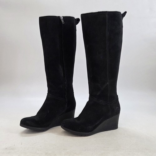 Ugg black suede - black,