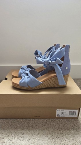 Ugg yarrow blue espadrille - yarrow,
