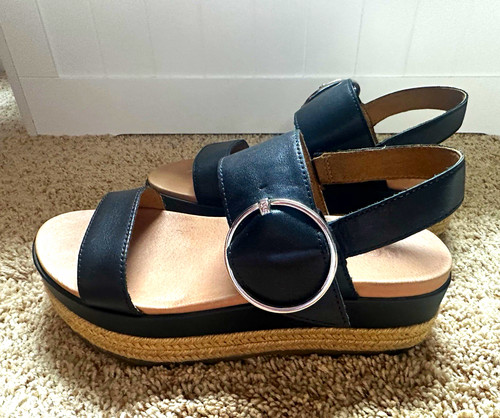 Ugg women black - women's, strappy
