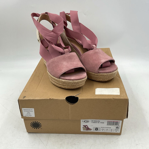 Ugg shiloh ladies pink wedge - pink,