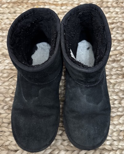 Ugg black wedge boots - in, size