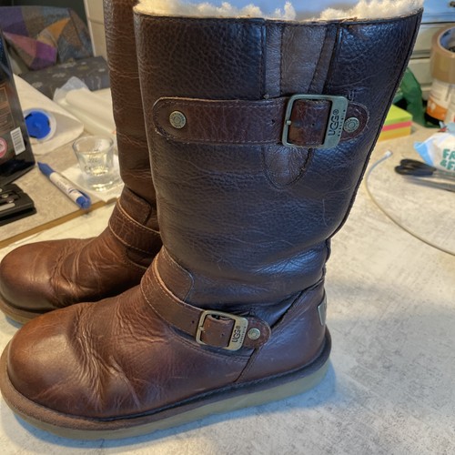 Ugg kensington rown leather - ugg,