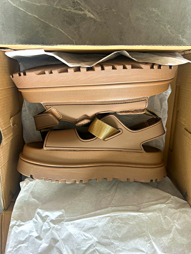 Ugg goldenflow brown strappy - ugg,