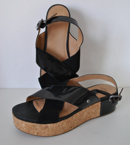 Black patent leather women's