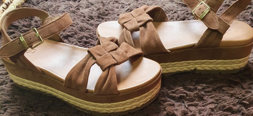 Ugg neusch brown suede leather - ugg,