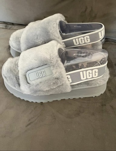 Ugg disco slide - disco, fur